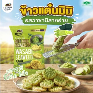 ข้าวแต๋น มินิ ยังเกอร์ ฟาร์ม Younger Farm Mini Rice Cracker 60-80 g.