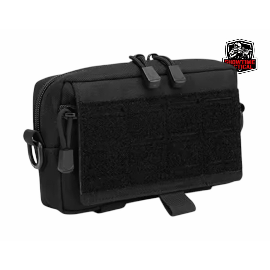 Showtime Tactical กระเป๋าติดเข็มขัด มีแผงตีนตุ๊กแก ด้านหลังมีตัวล็อค