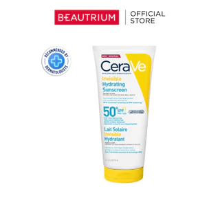 CERA-VE Invisible Hydrating Face And Body Sunscreen SPF50+ PA++++ กันแดด 177ml