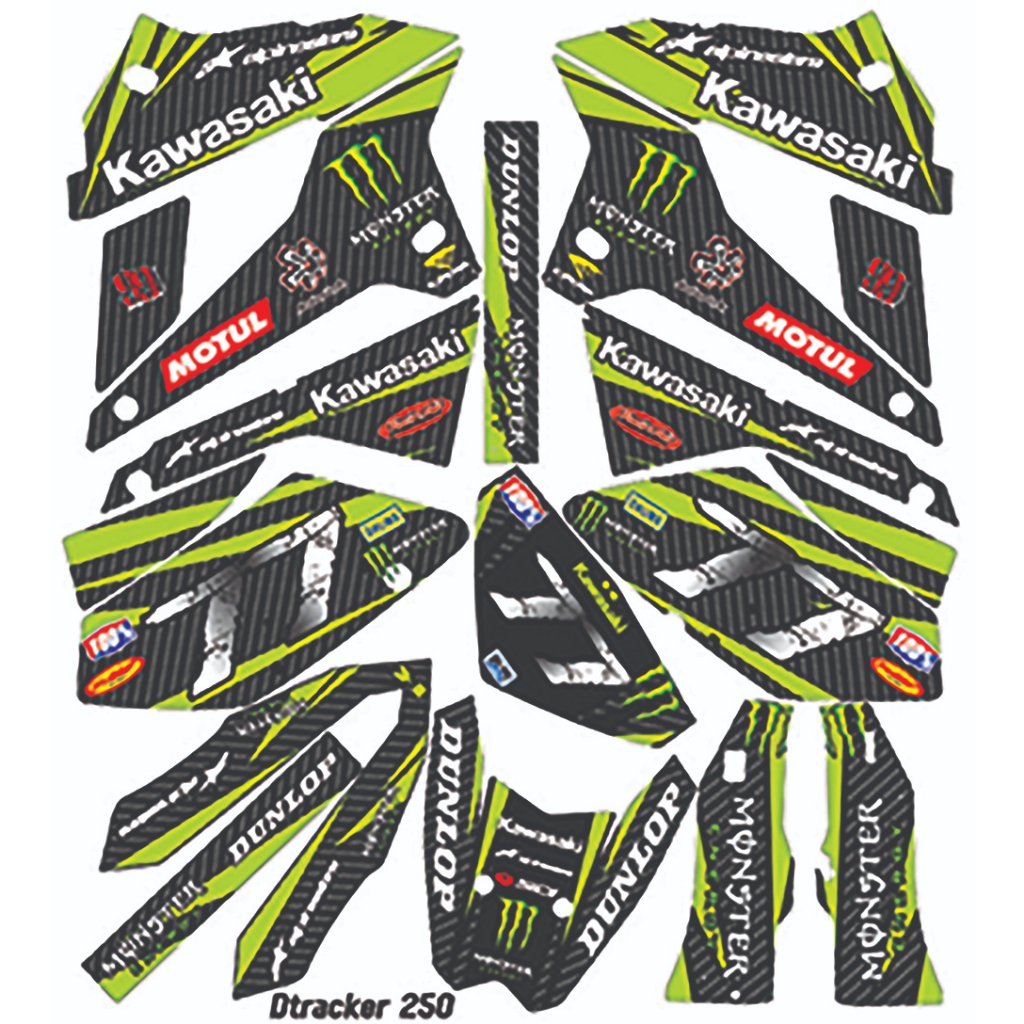 Sticker Honda DTK 250