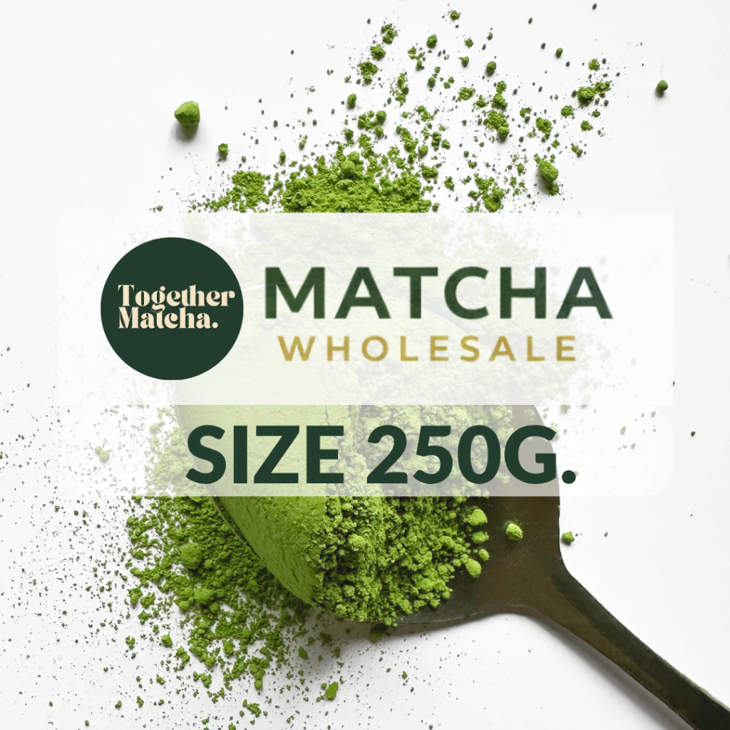 ขายส่ง 250G. มัทฉะโทนถั่ว เกรดพรีเมี่ยม มัทฉะแท้ นำเข้าจากญี่ปุ่น