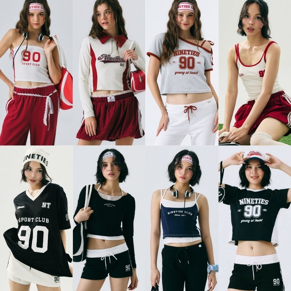 Nineties Design : รวมเสื้อสายเดี่ยวขายดีที่ต้องมี! รุ่น Sport Club