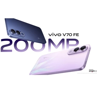Vivo V70 FE 5G | (8+256GB) (12+256GB) | กล้องหลัง 200MP | แบต 7,000mAh | รองรับชาร์จไว 90W | ประกันศูนย์ไทย