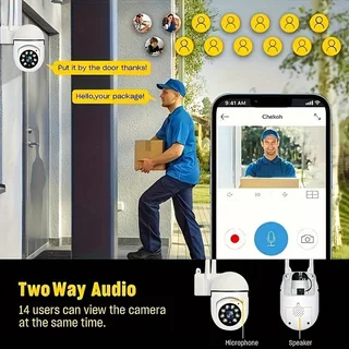กล้องไอพีไร้สายทูย่า Tuya WiFi Pan Tilt Camera ง่าย