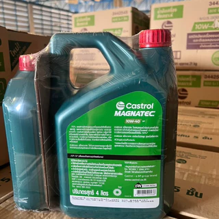 Castrol MAGNATEC 10W-40 (คาสตรอล แม็กนาเทค)(ขนาด 4+1 ลิตร) (ราคา 1 แกลลอน และ 1 ลัง = 3 แกลลอน)