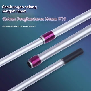 SHMAN ชุดตกปลาทะเลและน้ำจืด คันเบ็ดคาร์บอนเป็นหลุม 2 ส่วน ตัว M ยาว 1.65/1.8/2.1 ม. พร้อมรอก HP โลหะ ขนาด 1000-7000 มี