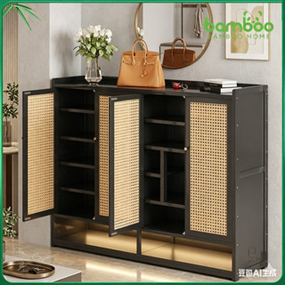 🔥 ตู้เก็บรองเท้าไม้ ตู้เก็บรองเท้าสำหรับใช้ภายนอกอาคาร ชั้นว…