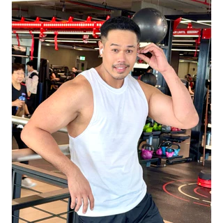 PINQ STUDIO | Active Muscle Tank เสื้อกล้ามออกกำลังกาย ทรงสปอร์ต ผ้านุ่ม ใส่สบาย ไม่หด ไม่ย้วย แห้งไว