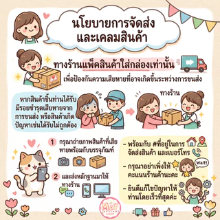 ป้ายส่งพัสดุ ป้ายส่งอาหาร ใส่บ้านเลขที่ฟรี ป้ายแขวนหน้าบ้าน เคลือบแข็งกันน้ำ ขนาด A4/A5 ป้ายแจ้งจุดวางพัสดุ พร้อมแขวน
