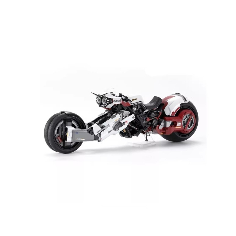 MENG Model : 1/9 MT-010S Leaning Two-Front-Wheel All-Wheel-Drive Motocycle