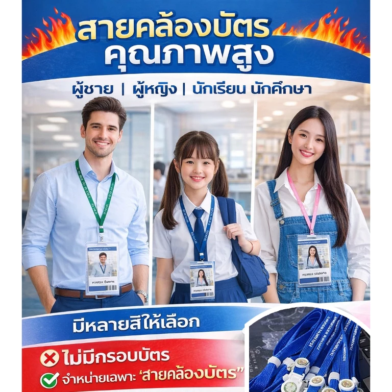 ✅[ส่งเร็ว💯] [ มีเฉพาะสายสกรีนเท่านั้น] ✅* สายคล้องสกรีน ขนาด 10 mm*โลโก้เรซิ่น2จุด ❤️ทำใหม่ทุกออเดอร์ (ราคาต่อเส้น)