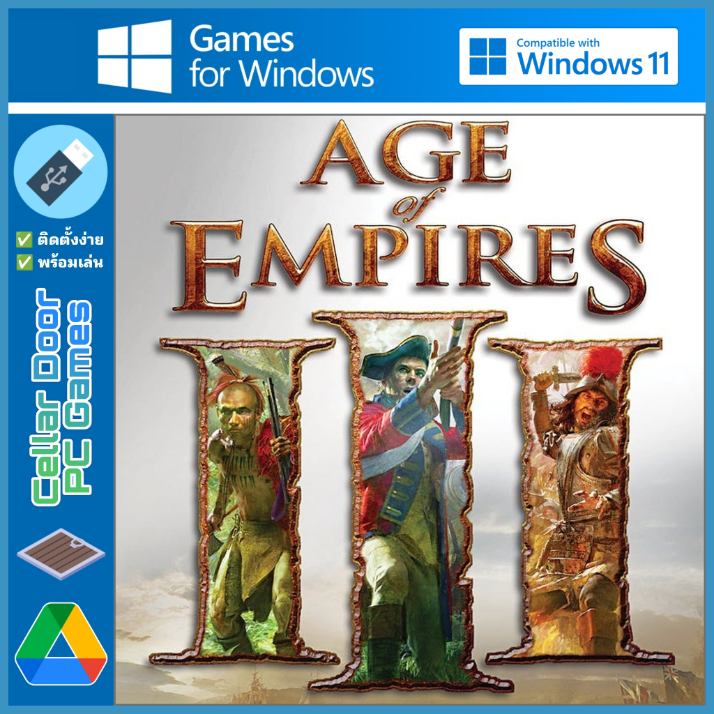 Age of Empires III (2005) | เกมคอมพิวเตอร์ PC Notebook |
