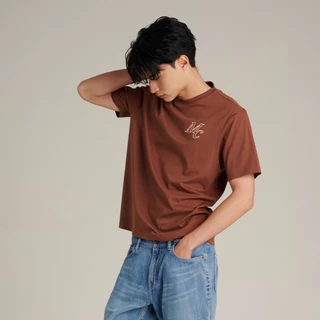 Mc JEANS (แม็คยีนส์) เสื้อยืดผู้ชาย เสื้อยืดแขนสั้น ทรงเรกูลาร์ Regular Fit T-Shirt มีให้เลือก 2 สี MTSZD56