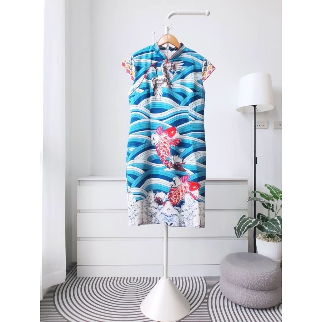 เดรส Carisa siam dress (รบกวนอ่านรายละเอียดสินค้าและตัดสินใจก่อนสั่งซื้อ สั่งแล้วห้ามยกเลิกและพร้อมช