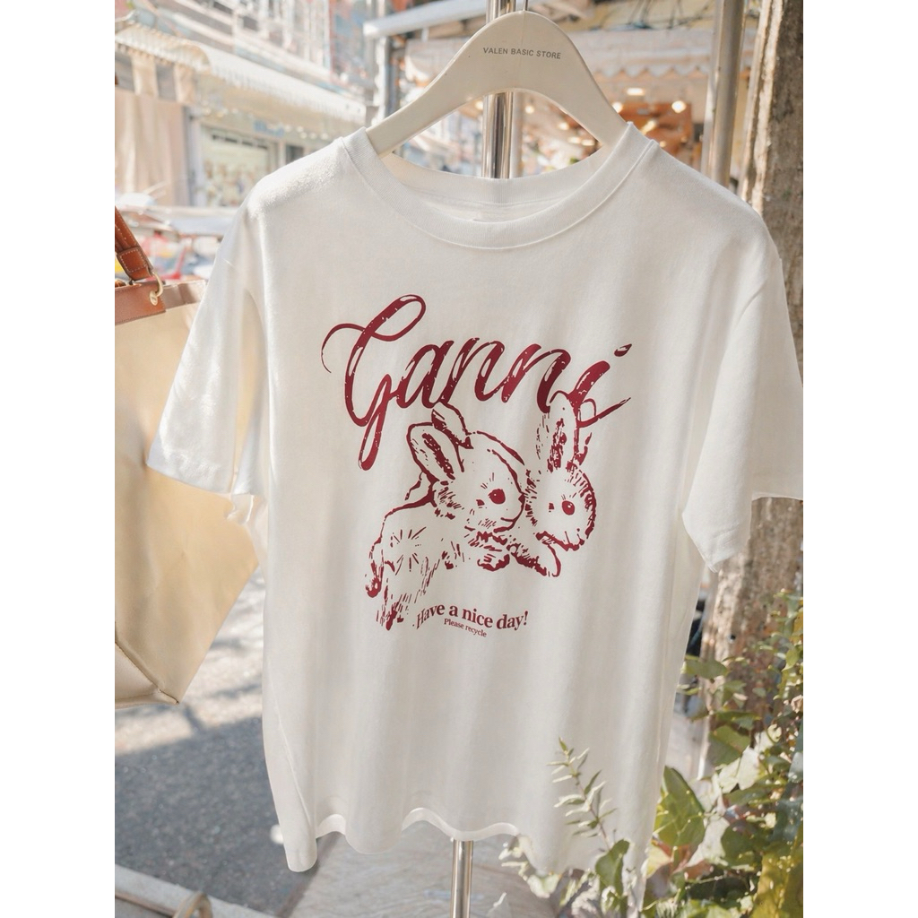 เสื้อยืด Ganni T-shirt