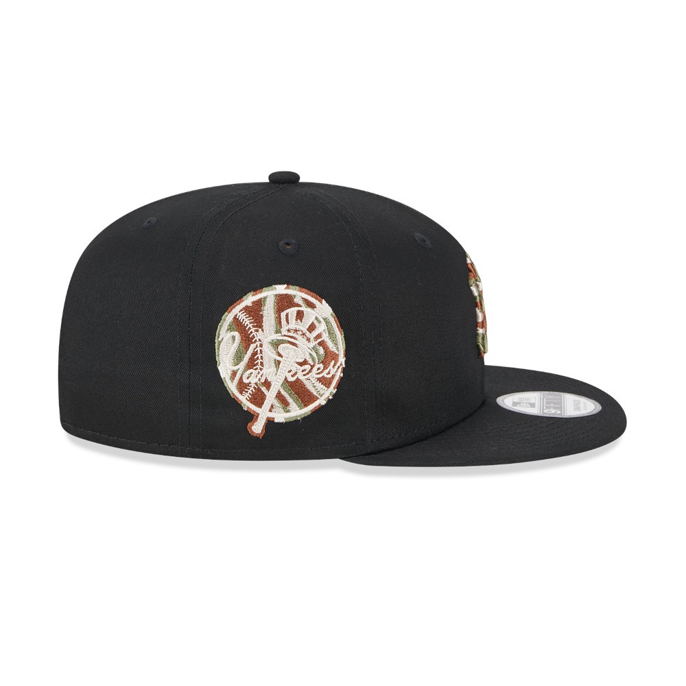 New Era قبعة New York Yankees 9Fifty — أسود — صورة 5
