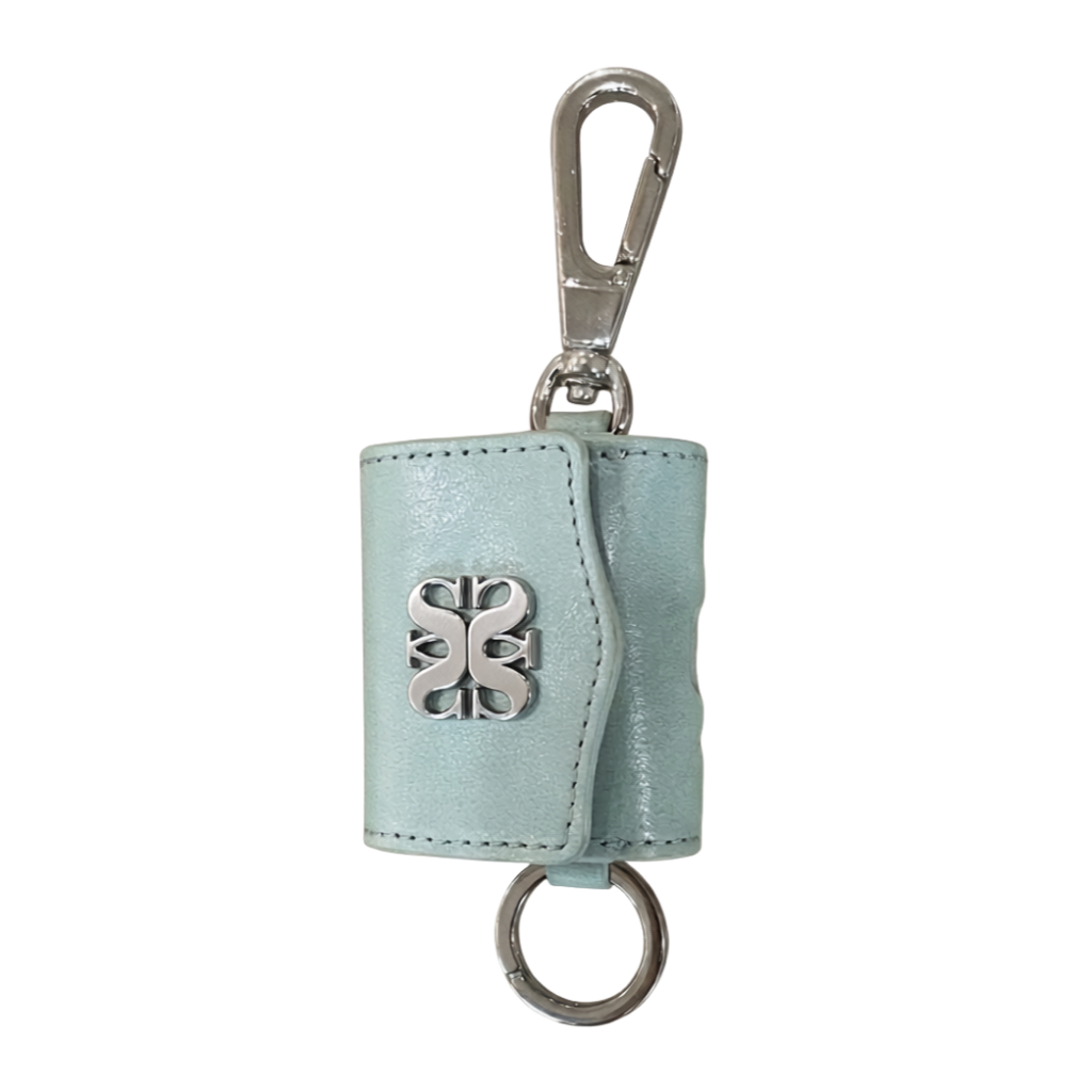 [ของแท้💯พร้อมส่ง] SATUR เคสแอร์พอตรุ่น Satur Keyring Leather Airpods Case Green