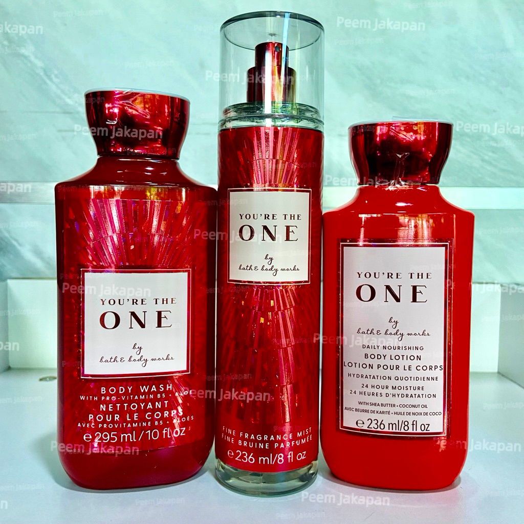 Bath & Body Works You’re The One (Wash / Mist / Lotion) ล็อต 25 - 26