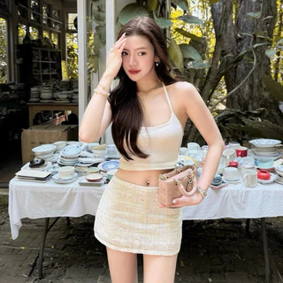 CHUWITHCHUU | RUBY MINI SKIRT (เอวต่ำ)