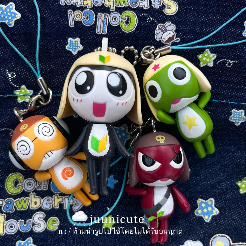 พวงกุญแจเคโรโระ Keroro ケロロ ของเล่นมือสอง🇯🇵