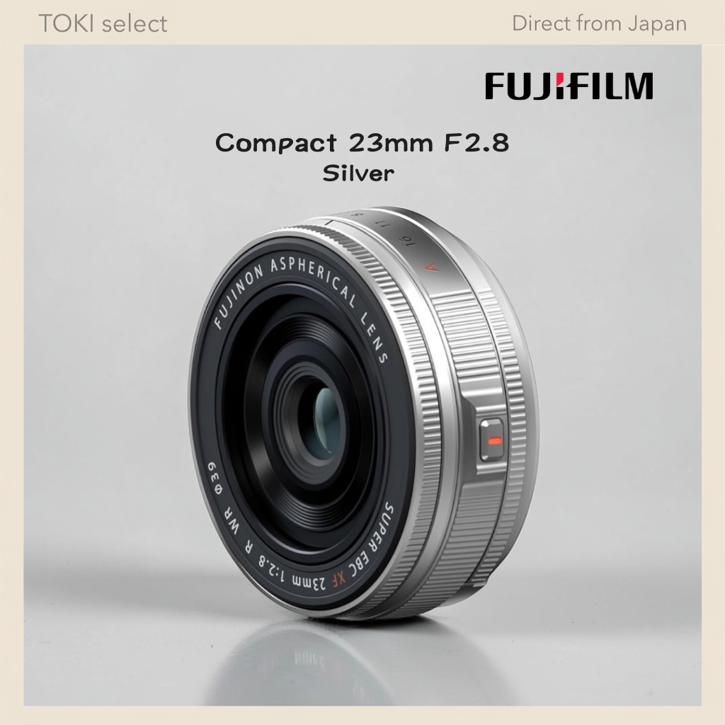 FUJIFILM XF23mm F2.8 R WR S XF23MMF2.8 Silver X Mount Lens
