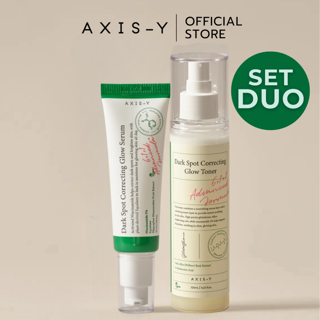 [SET] AXIS-Y Dark Spot Correcting Glow Serum + AXIS-Y Dark Spot Correcting Glow Toner 125 ml.