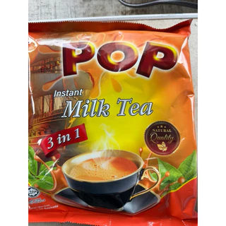 ยกลัง มี30 ห่อ กาแฟป๊อบ (Pop coffee mix) กาแฟ 3 in 1 กาแฟสำเร็จรูป ห่อมี 24 ซอง ขนาด 18ก. ฮาลาล
