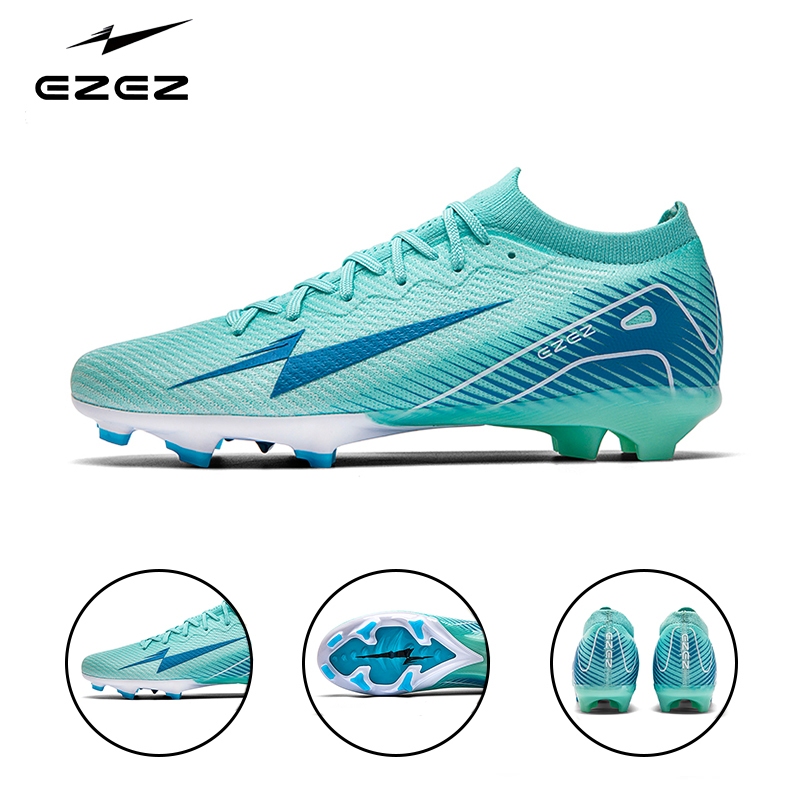 รองเท้าฟุตซอล Ezez (อีซี่) Typhoon Elite รองเท้าสตั๊ดFG น้ำหนักเบา ไซส์ EU36-45