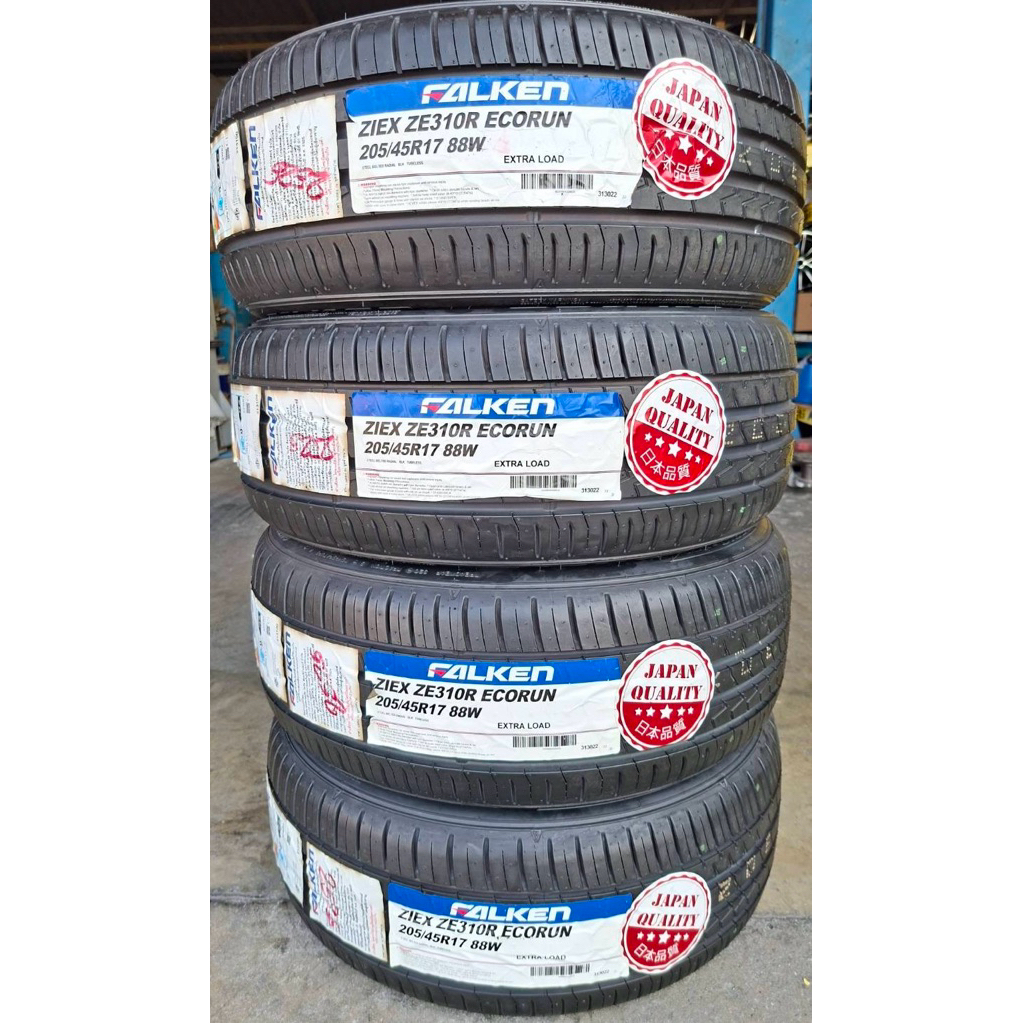 🚗🚓Falken​ 205/45/17 ZE310R ยางใหม่ปี25
