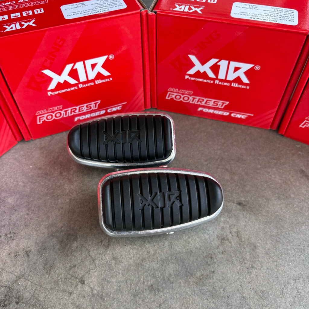 ชุดยางพักเท้าหน้าX1R‼️ทรงC125 ครบชุด ใส่Waveเวฟ Dreamดรีม ทุกรุ่น