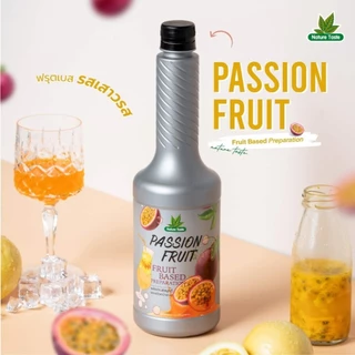 เนเจอร์เทส น้ำเสาวรส ถุงเติม น้ำเสาวรสเข้มข้น 40% ขนาด 1 กก. (Passion Fruit Fruit base preparation)