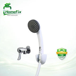 DONMARK ฝักบัวอาบน้ำสีขาวพร้อมสายสีขาวครบชุด รุ่น CD-23