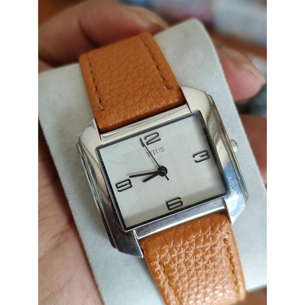 นาฬิกามือสองของแท้✅ Titus Quarts สภาพสวย