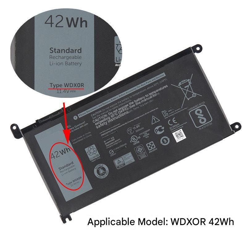 Compatible with Dell Latitude 3490, 3590, 3400, 3500, 3583 — 42Wh Laptop Battery
