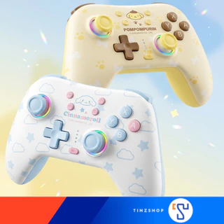 [ส่งด่วน] ของแท้ มีรับประกัน GeekShare Joy Pro Controller Pompompurin , Cinnamoroll , for Switch , PC , Android / iOS