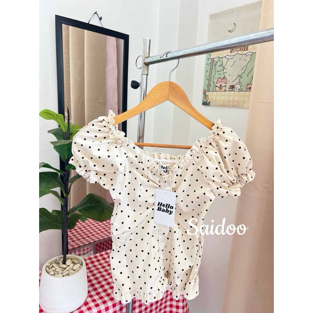 ✨👚 เสื้อชั่นป้าย Hello Baby 👚✨