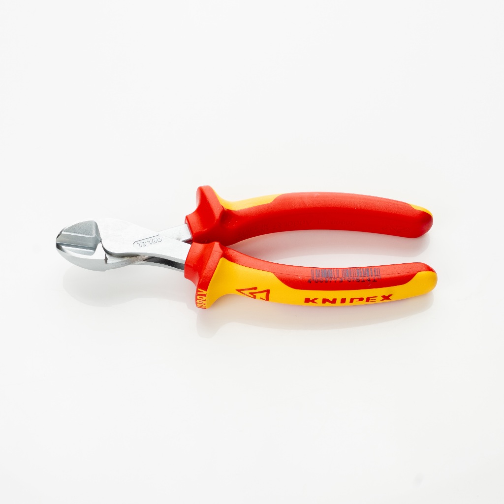 คีมตัด KNIPEX NO.73 06 160 X-Cut Compact Diagonal Cutters Chrome VDE (160mm.) Factory Gera By Gear Garage