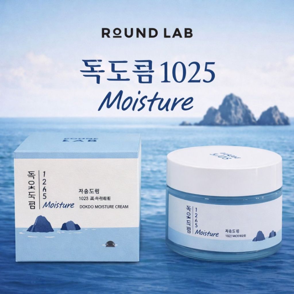 #พร้อมส่ง# ROUND LAB 1025 Dokdo Moisture Cream