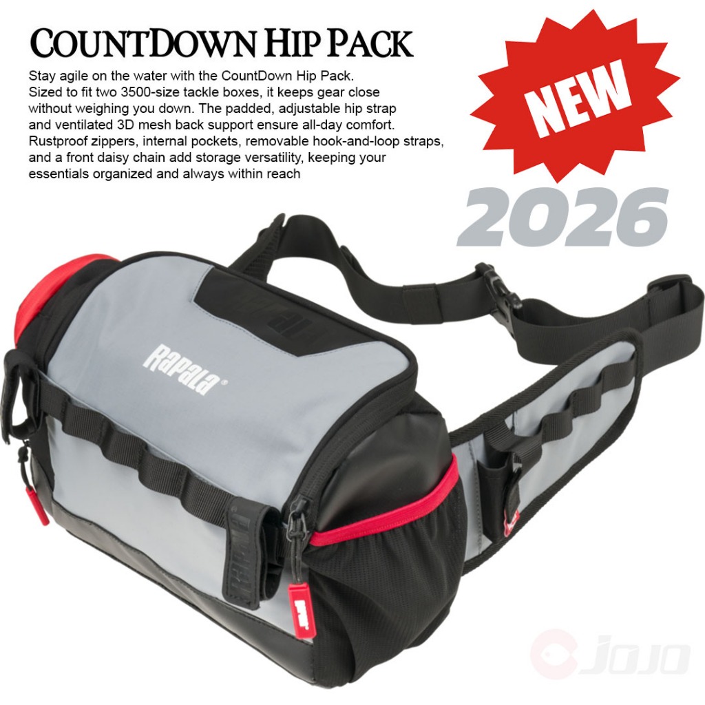 กระเป๋า คาดเอว RAPALA Countdown รุ่น RBCDHP Hip Pack 2026