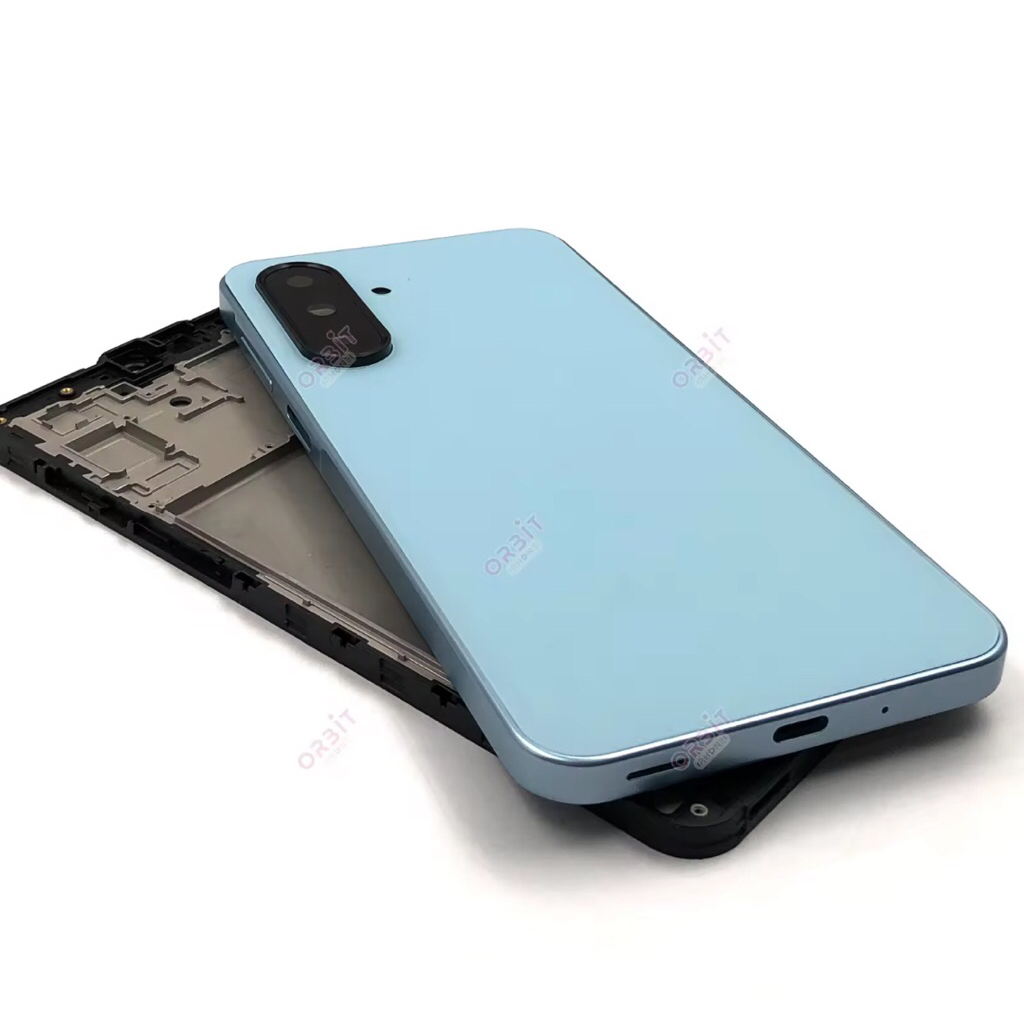 บอดี้ Samsung A17 4G อะไหล่บอดี้ Body Samsung A17 4G เคสกลางพร้อมฝาหลัง