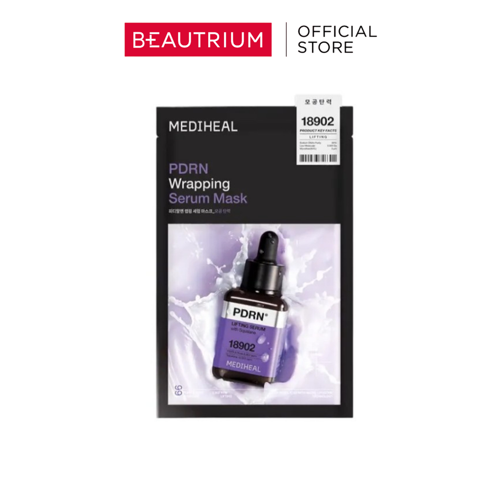 MEDIHEAL PDRN Wrapping Serum Mask Lifting มาส์ก 25ml