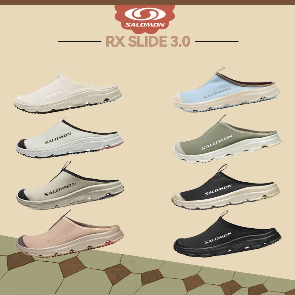 🚚[ของใหม่ แท้100%📍] SALOMON RX Slide 3.0 472984/416397/477582 รองเท้าแตะกีฬาสำหรับผู้ชายและผู้หญิง❗️พรี /Size 36-45