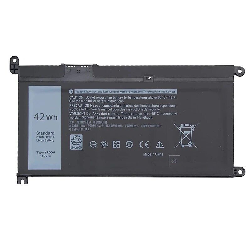 Compatible with Dell Latitude 3300 3400 3301 3501 3510 3310 Laptop Battery YRDD6 Df Laptop Battery n
