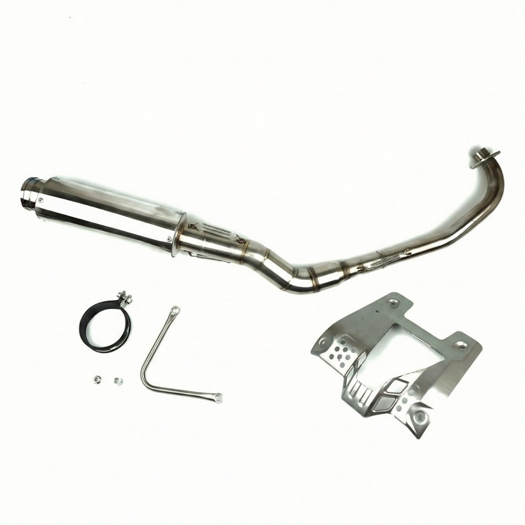 ท่อแต่ง CT125 Full System สแตนเลส Racing Honda Trail125 CT125 2020-2023 Exhaust ครบชุด เสียงแน่น