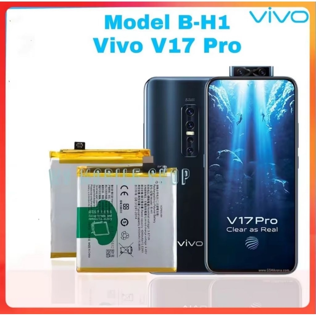 แบตเตอรี่ Vivo V17 Pro B-H1แบต V17PRO B-H1 🌷 แบตเตอรี่ Vivo V17 Pro B-H1 สินค้าพร้อมส่ง