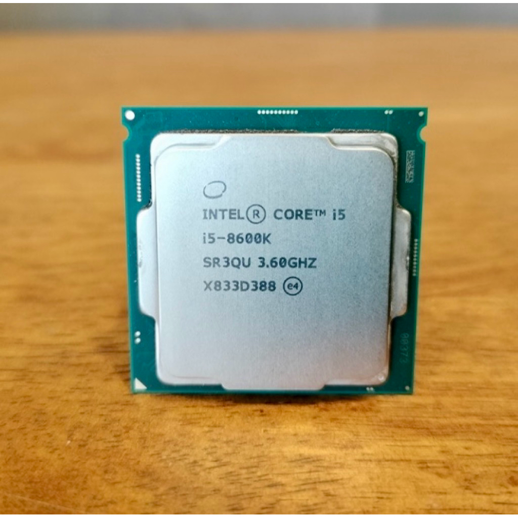 CPU (ซีพียู) Intel Core I5 8600k (3.6-4.3GHz) 6C/6T LGA1151v2(ตัวท๊อป) มีการ์ดจอในตัว พร้อมส่ง