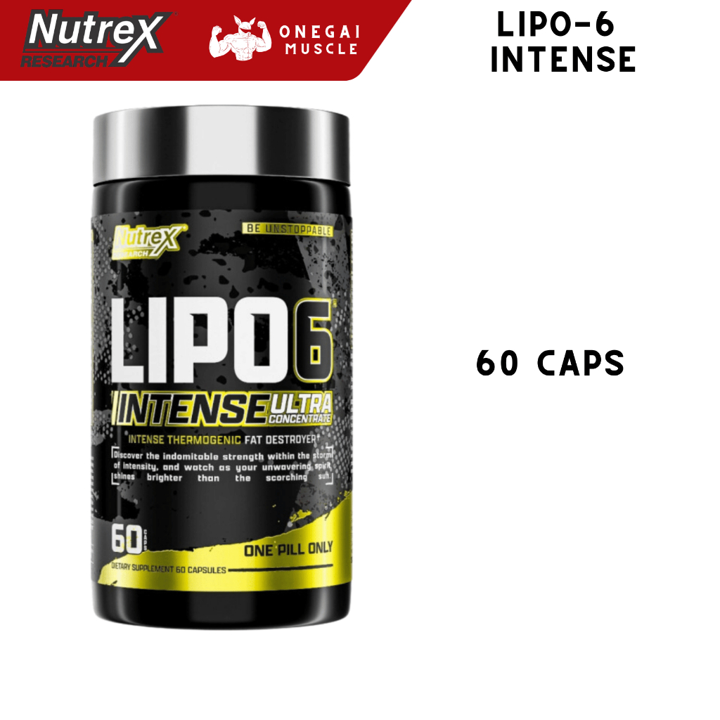 Nutrex Research Lipo-6 Black Intense Ultra Concentrate - 60 Black Capsule, nutrex intense, nutrex