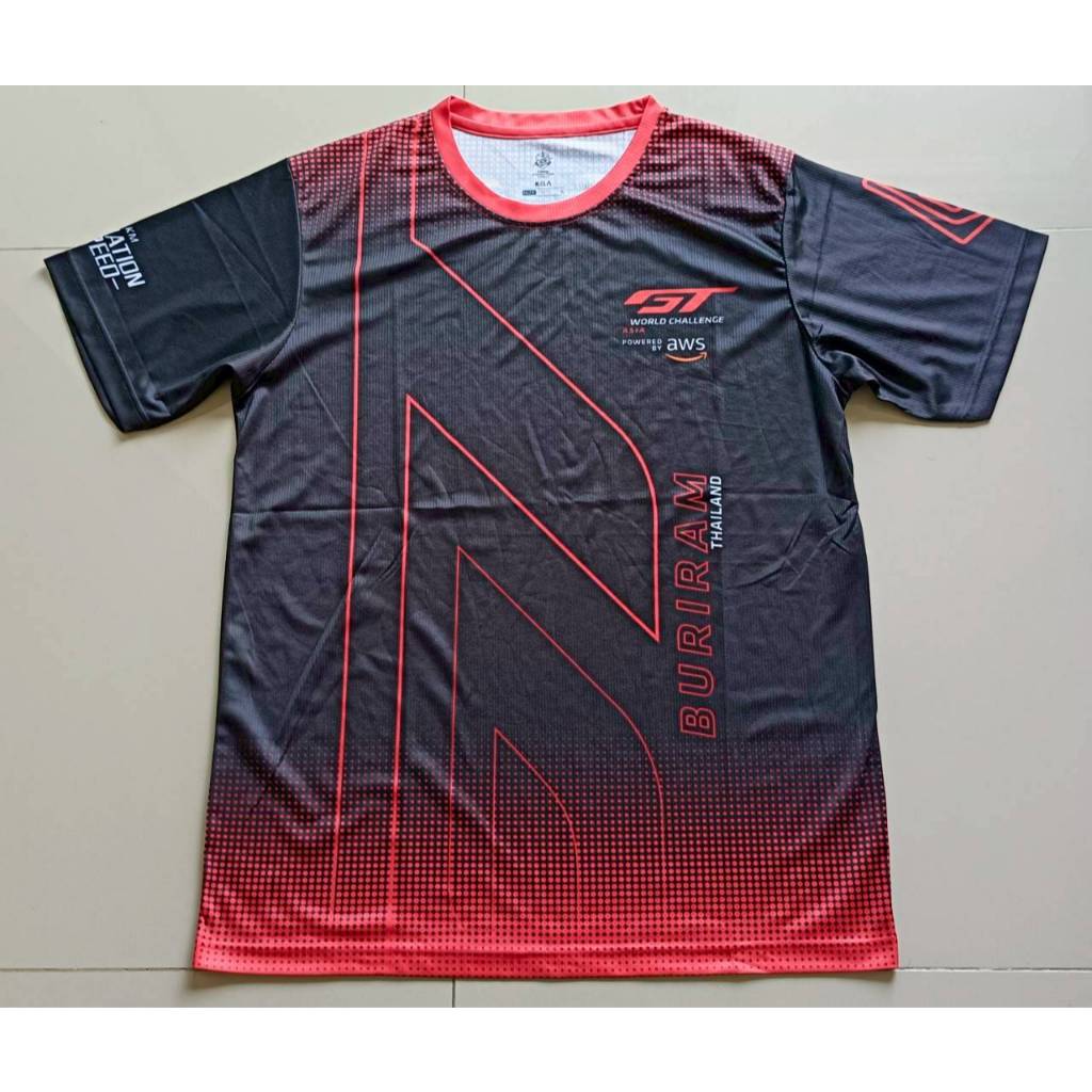 ของแท้ KELA T-SHIRT GT World Challenge Asia 2025 Buriram มือ 1 เสื้อรถแข่ง