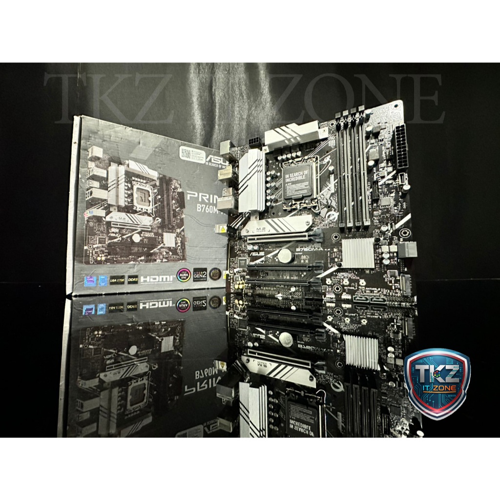 เมนบอร์ด(mainboard) ASUS PRIME B760M-A (socket 1700) (มือสอง) กรุณาอ่านรายละเอียดสินค้าให้ครบถ้วน