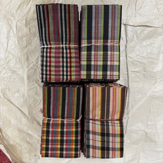 ผ้าขาวม้า ลงแป้ง แบบ 